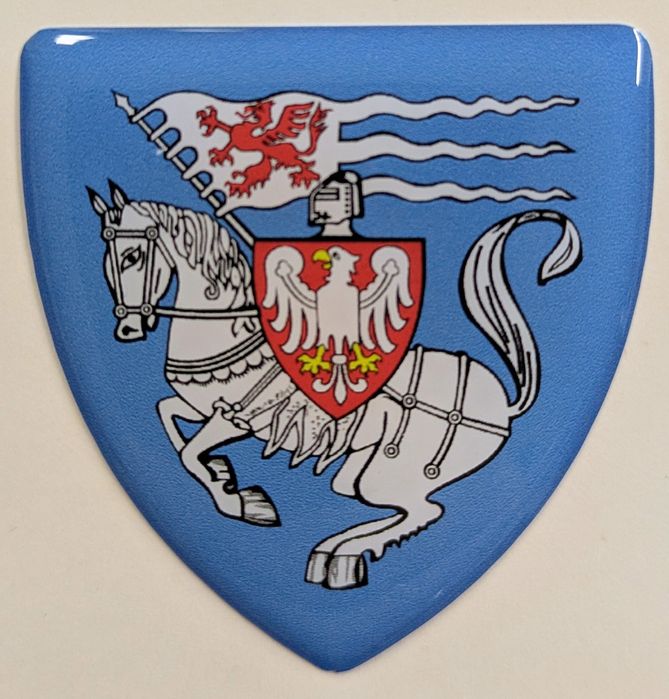 Naklejka wypukła herb Koszalin