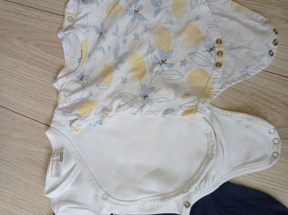 4 szt body na krótki rękaw