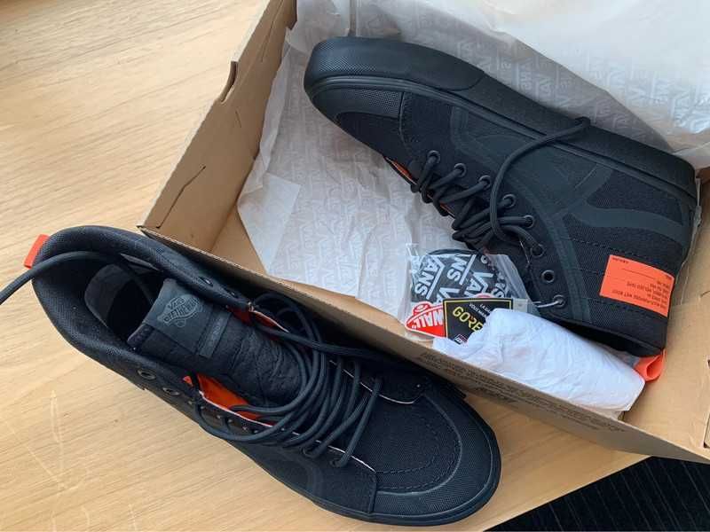 Vans & Raeburn SK8 HI GTX vr3 Black. Мужские кеди. Оригинал