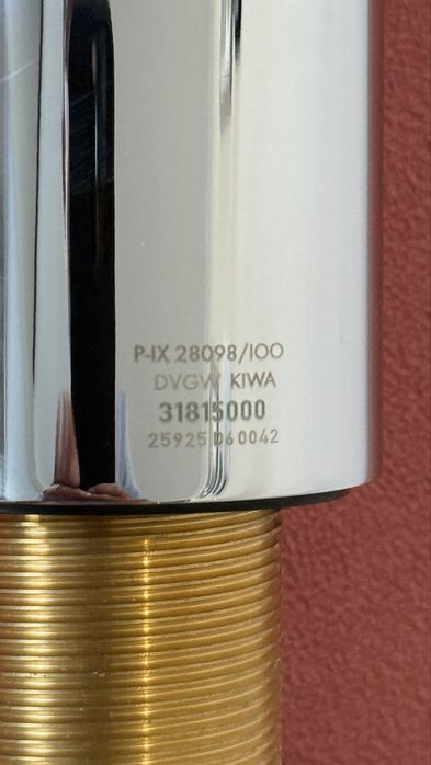 Bateria kuchenna Hansgrohe Focus Chrom 31815000