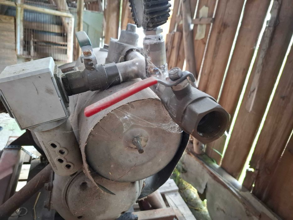 Sprężarka kompresor do piaskowania.