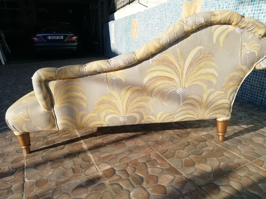 Sofá Chaise Longue Antigo Bonito