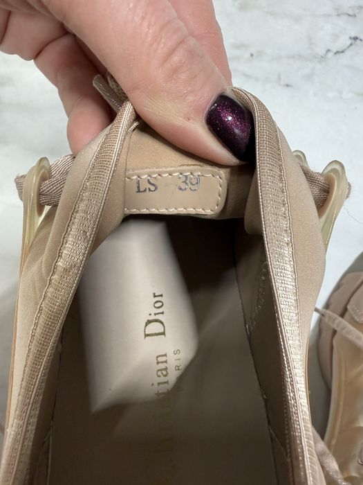 Buty bezowe tranpki sneakersy tenisowki dior 39
