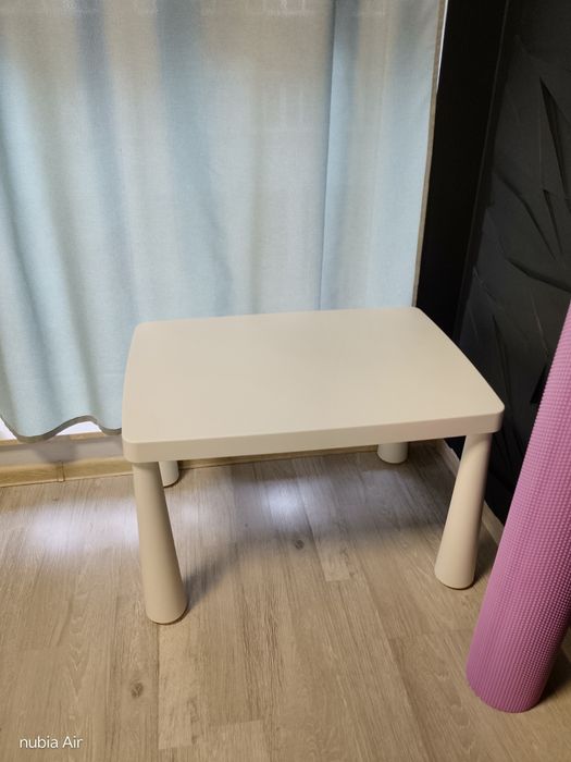 Stoliczek biały IKEA