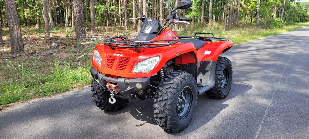 Arctic Catt 2013r - 400 - 4x4  Reduktor  - Wciągarka  Nowy Pług  - Zamiana