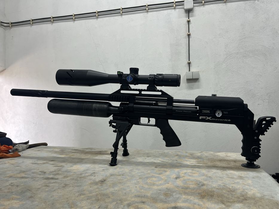 Carabina pcp fx maverick  sniper calibre obcional
