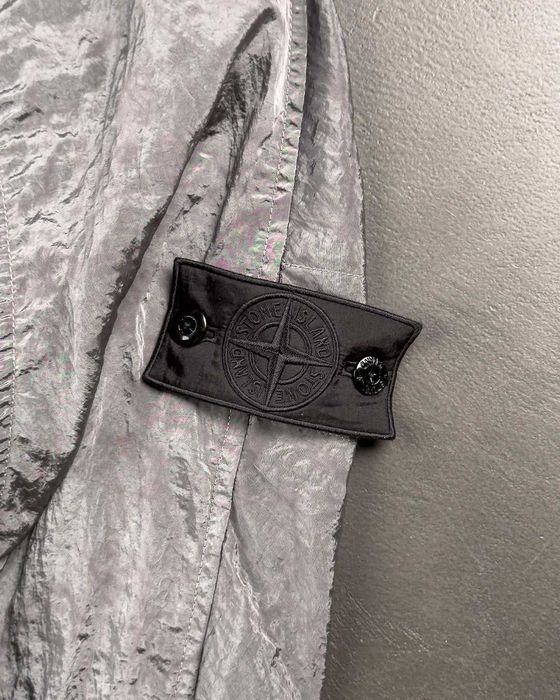 Куртка STONE ISLAND 40426 Short Parka Nylon Metal Waffle Print Grey