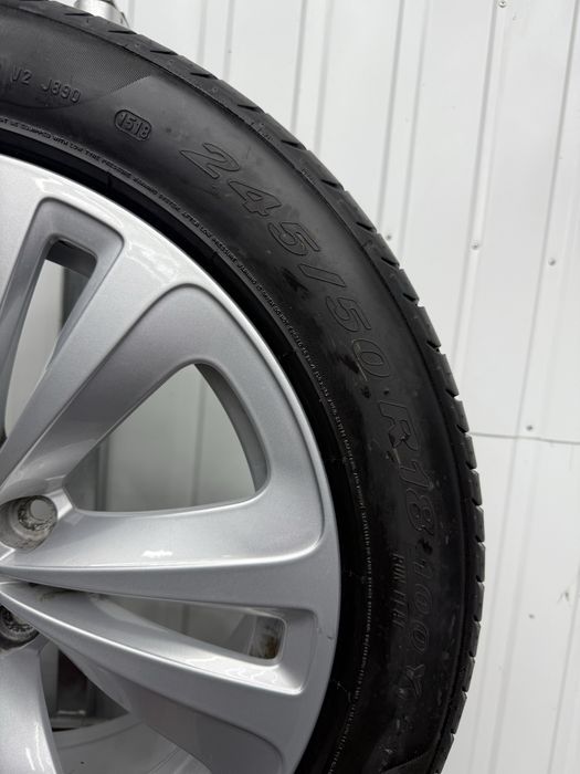 Alufelgi KOMPLET 18 cali 5x120 BMW E60 F01 F10 F11 E90 E91 E46 E47