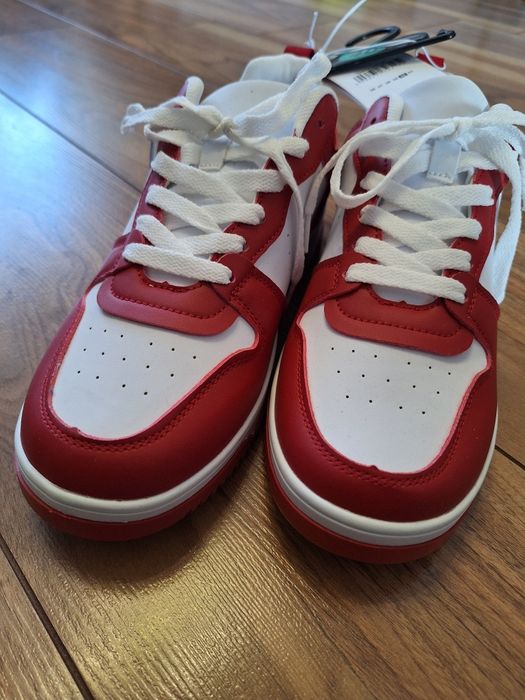 Sportowe buty sneakersy rozm 40 sinsay czerwone