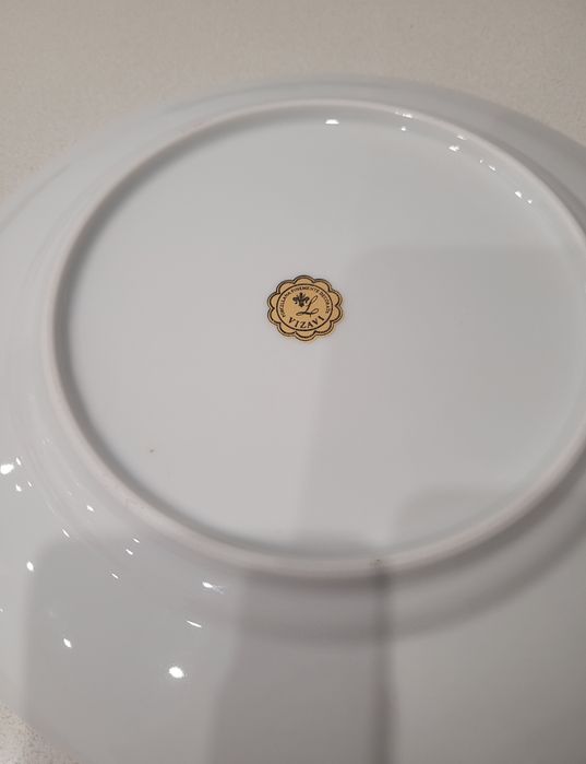 Prato de porcelana