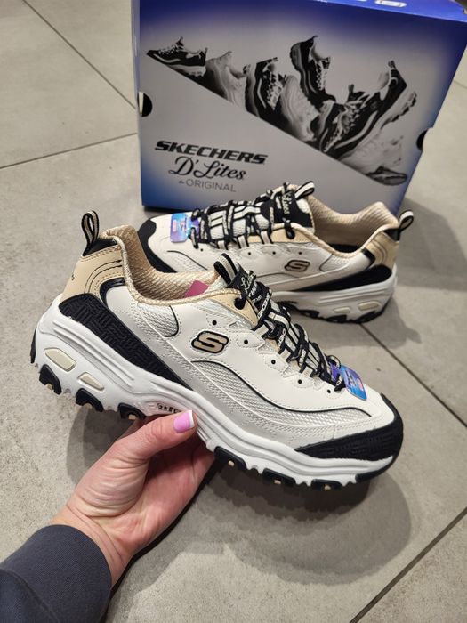 Кросівки жіночі Skechers D'Lites оригінал SN150536
