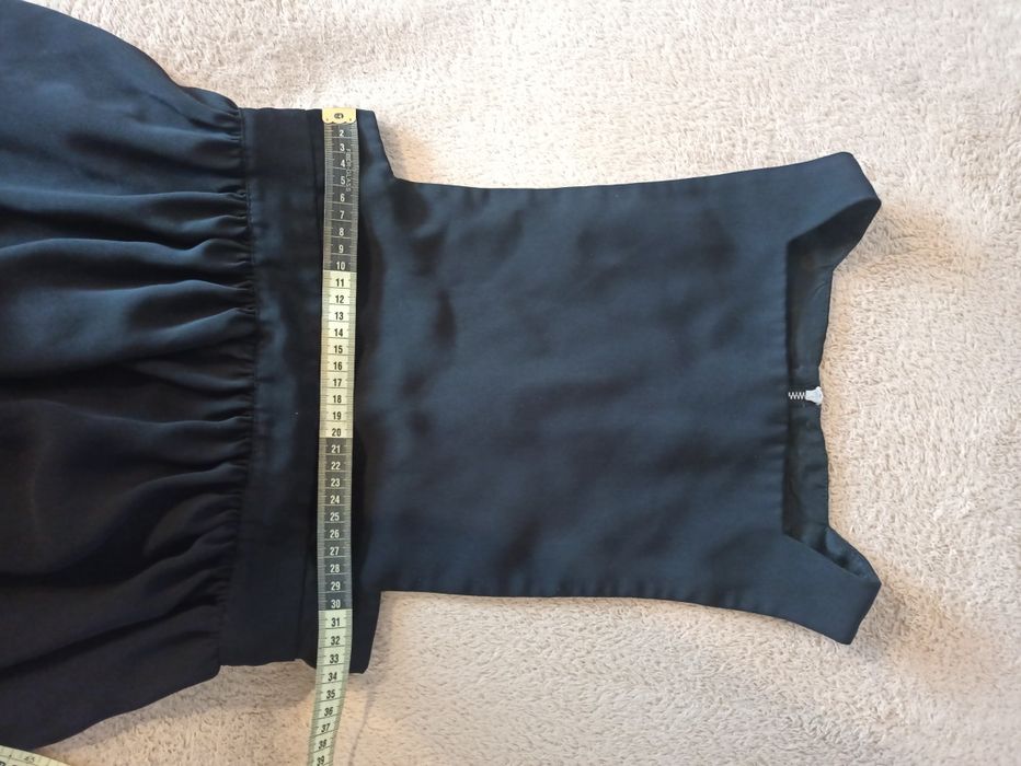 Sukienka mini czarna Topshop petite 36