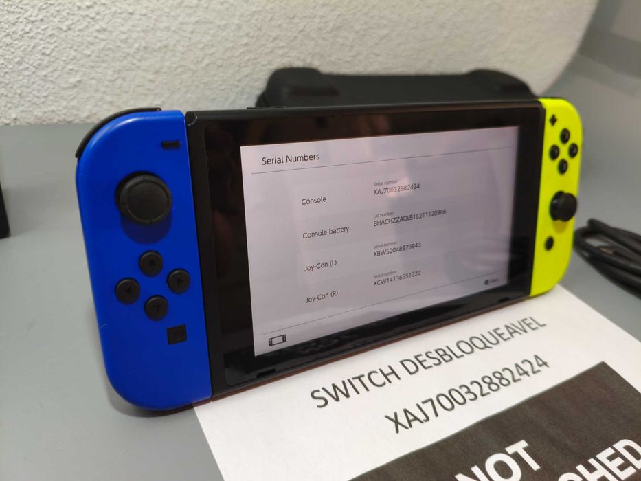 Nintendo Switch Desbloqueável