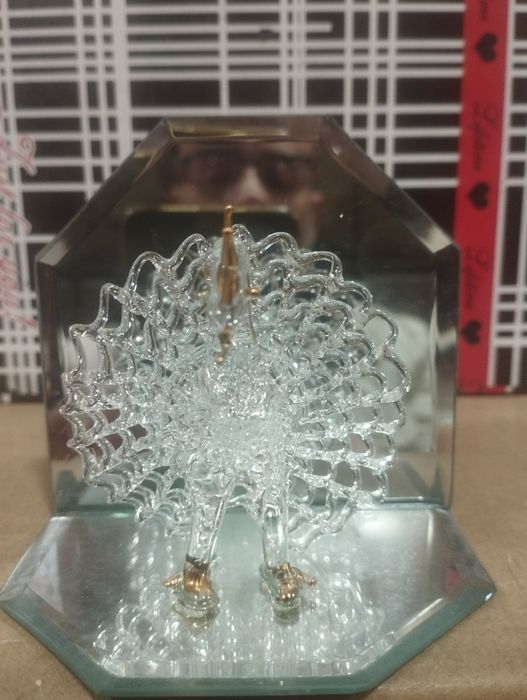 Peça de cristal em miniatura