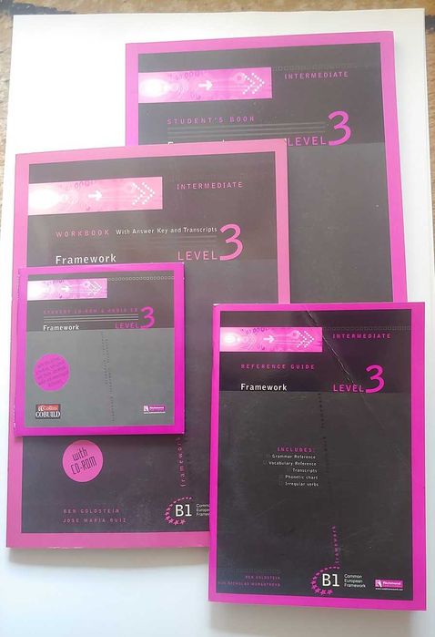 Framework level 3 intermediate, Student's Book, Workbook, Reference