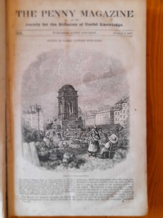 The Penny Magazine 1837 sketches of the Peninsula