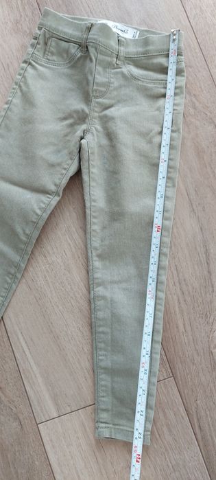 Spodnie jeansy rurki dla dziewczynki 110