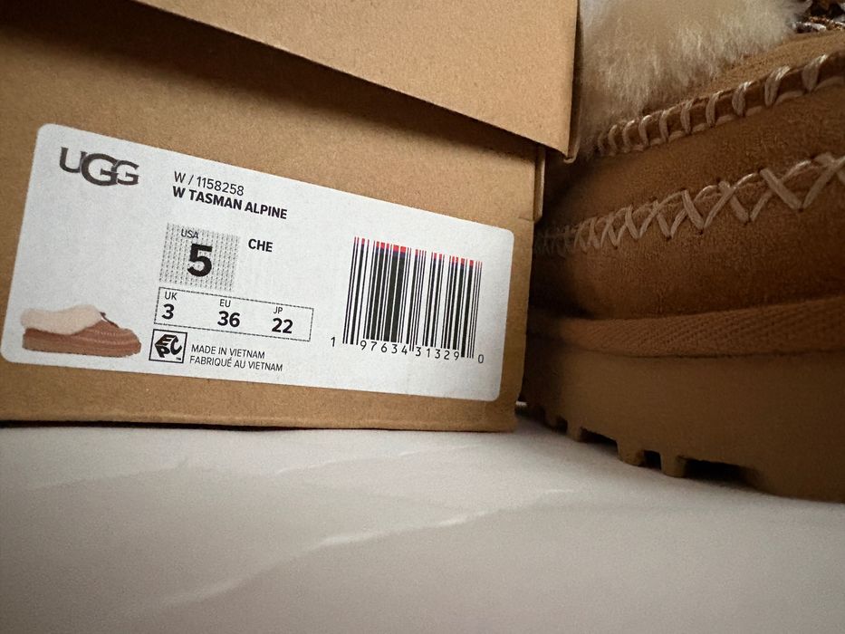 UGG Tasman botki skóra wełna 36