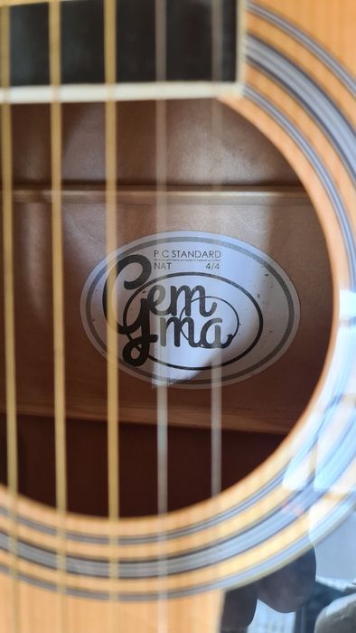 Guitarra Electro-Acústica GEMMA standart Natural