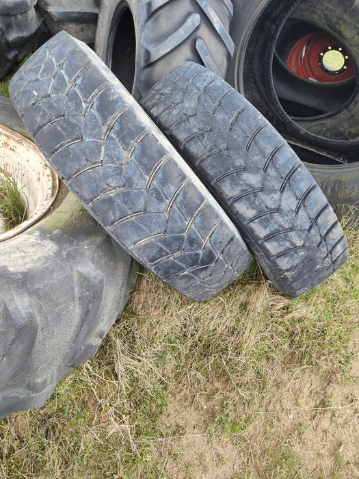 Para opony 315/80 R22.5 2022r. Wzmocnione 20PR. W dobrym stanie