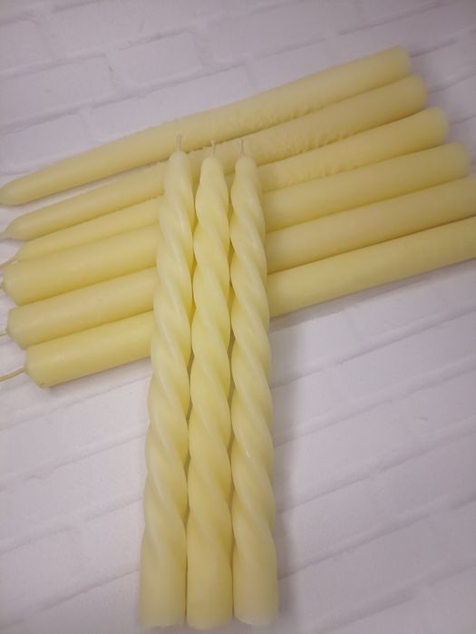 Натуральні бджолині воскові свічі