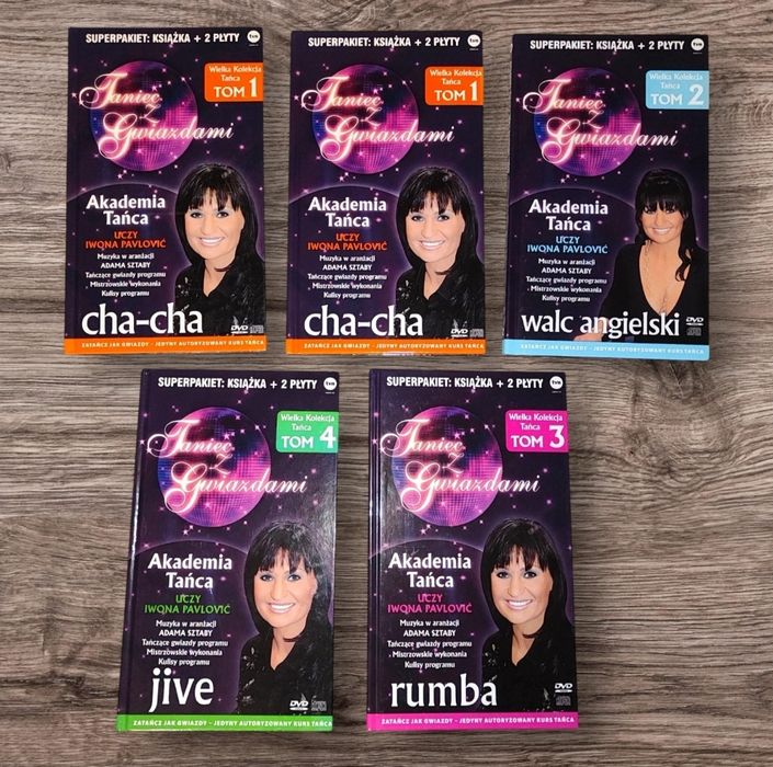 Akademia tańca "Taniec z Gwiazdami"- 5 -DVD&CD