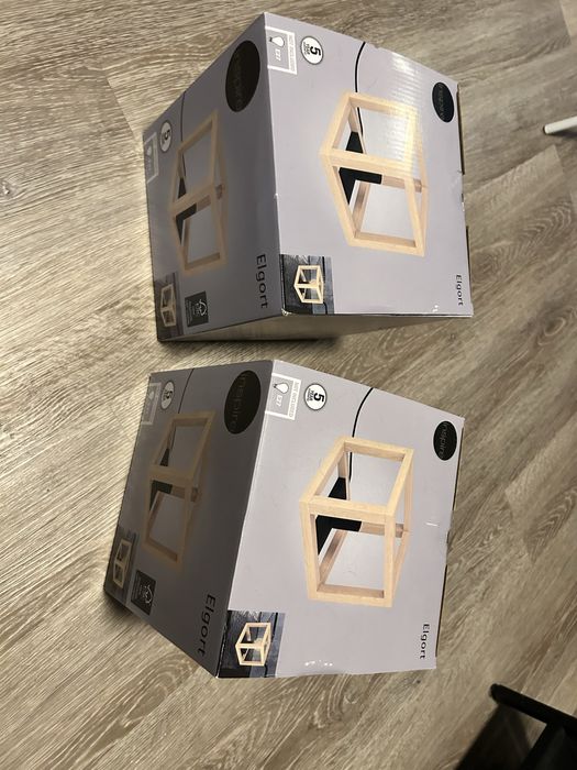 Lampki nocne Zestaw Lamp stolowych Elgort
