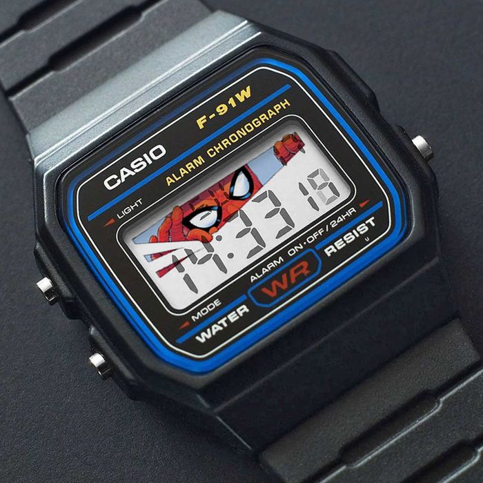 relogio casio f91w