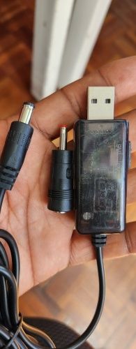 Кабель для роутеру від павербанку DC бустер 9v 12v