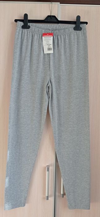 Legginsy damskie szare rozmiar XL