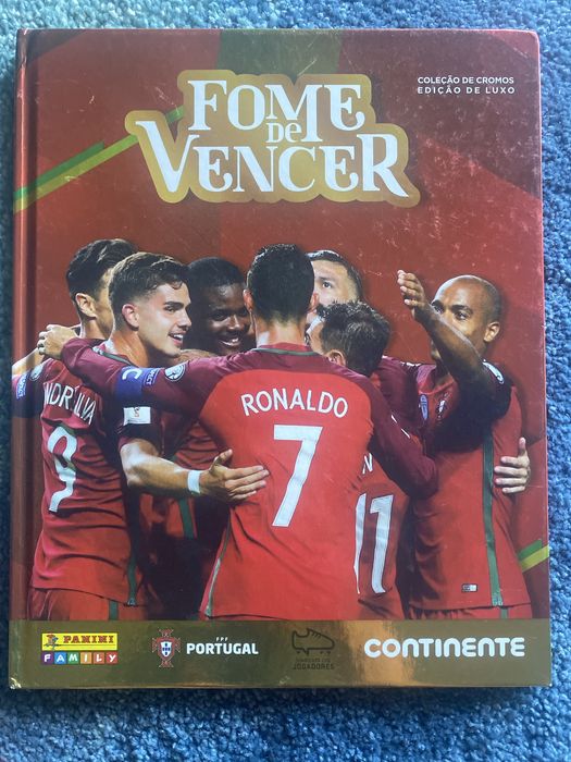 3 Cadernetas Fome de Vencer COMPLETAS – Seleção Portuguesa