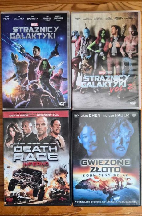 Zestaw filmów DVD