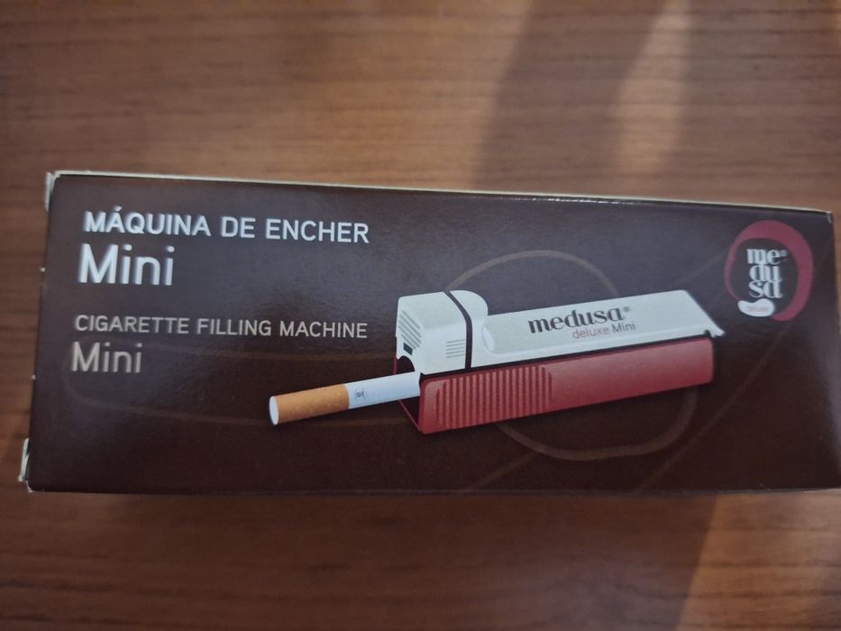Máquina de Encher Cigarros Manual Medusa