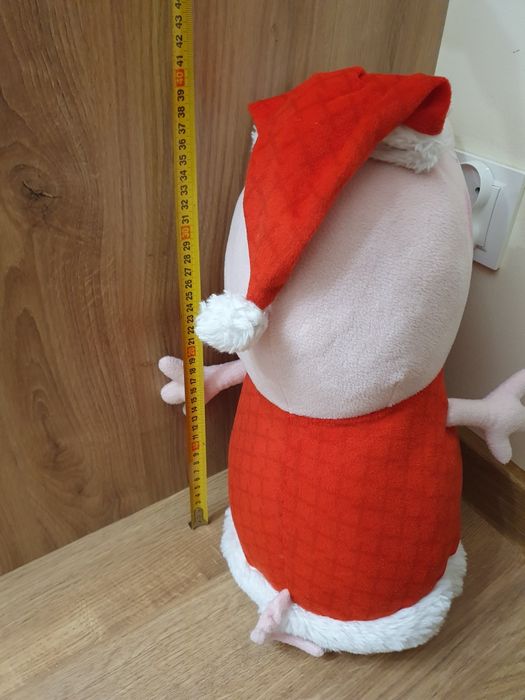 Maskotka Świnka Peppa świąteczna