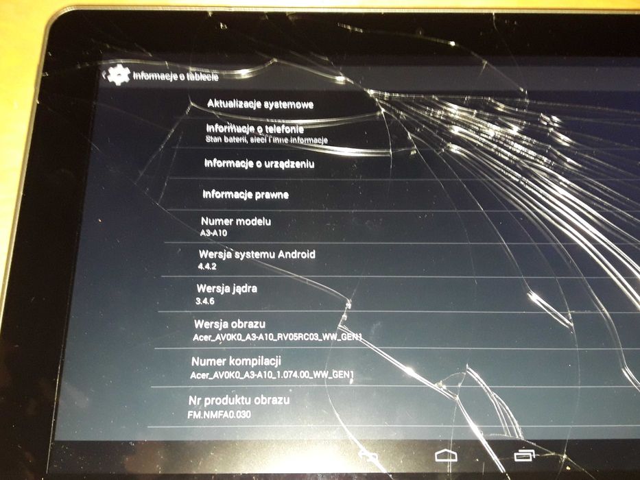 TABLET Acer Iconia A3-A10