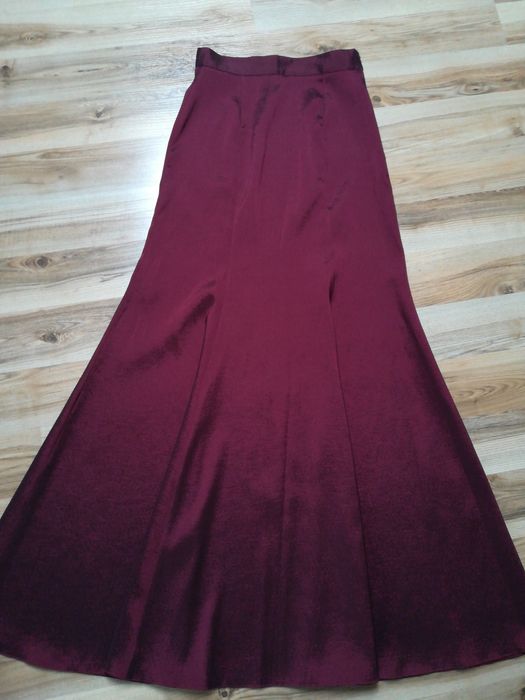 Sukienka 34 bordo WESELE