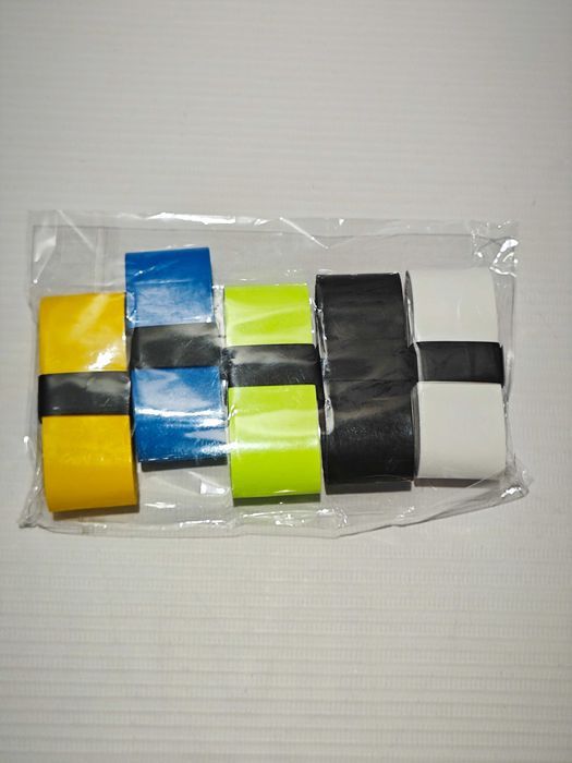 5X Antypoślizgowa Taśma Owijka Na Rakietę Tenisową Gładka