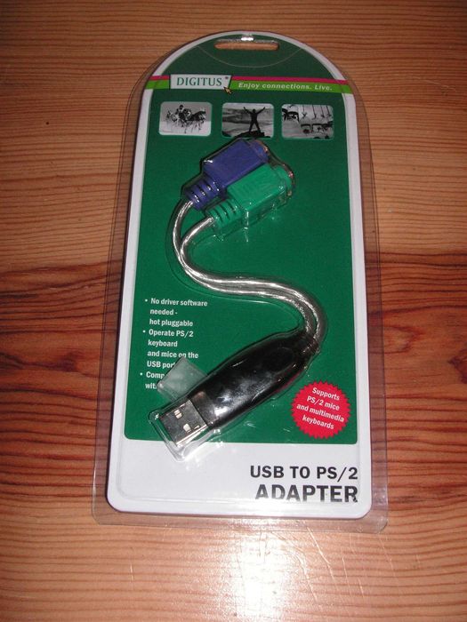 Placa / Adaptador de Interface Digitus USB to PS2 Adapter ( Novo)64585095875715120