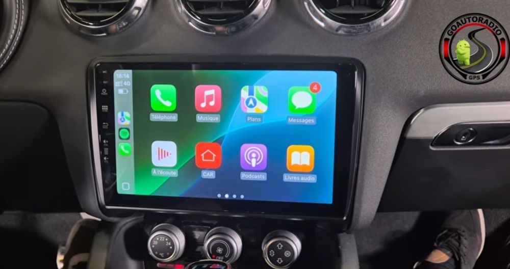 Radio Android 9" Audi TT + 4 GB RAM + 32 GB ROM +Carplay e Andr