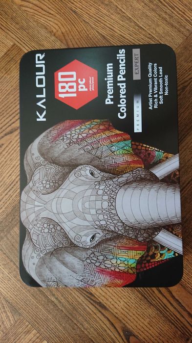 Kalour 180 Kolorów Premium Expert kredki