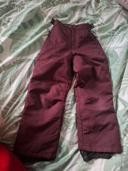 Spodnie ocieplane zimowe 122/128