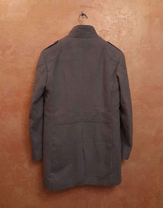 Пальто Plus Scorpion зимнее мужское серое