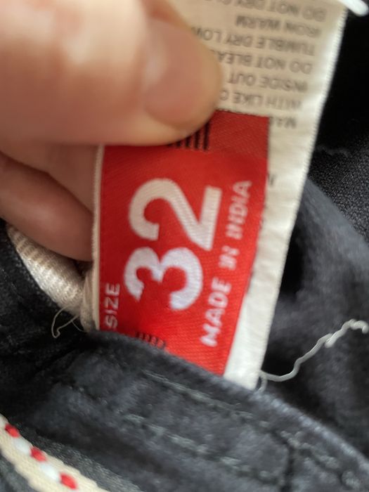 Bawełniane damskie spodnie Burberry rozmiar 32