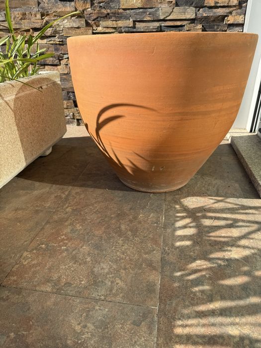 Vaso barro 45 cm altura, diametro 53