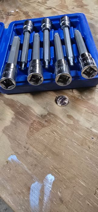 Conjunto 7 peças Allen 3/8