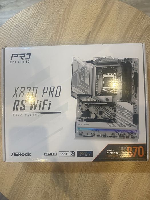 Asrock x870 pro rs wifi