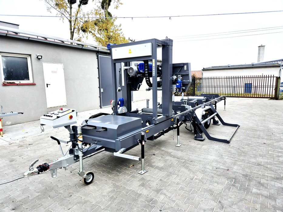 mobilny trak taśmowy TTP-600 Premium koła 600mm profesjonalny TRAK-MET