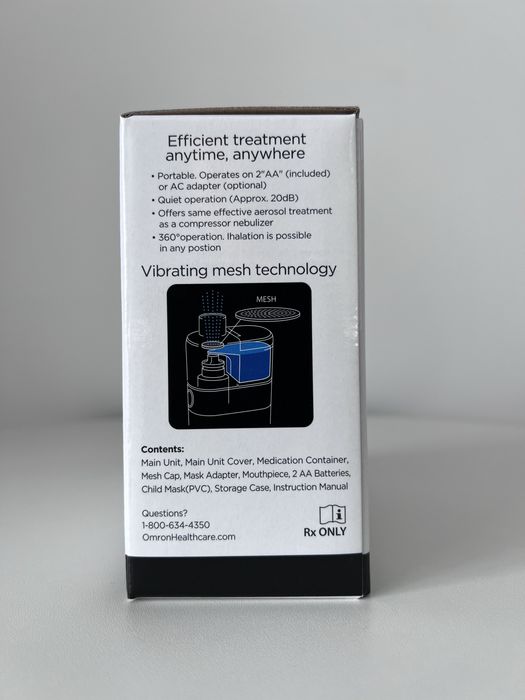 Інгалятор небулайзер OMRON MicroAir NE-U100 (NE-U100-Е)