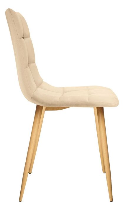 Welurowe krzesło tapicerowane do salonu i jadalni. Nowe. Wysyłka 24h