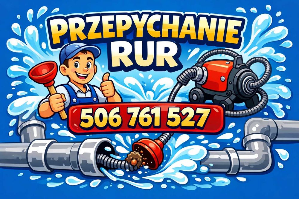 Przepychanie Rur Udrażnianie Rur Udrażnianie Kanalizacji Hydraulik